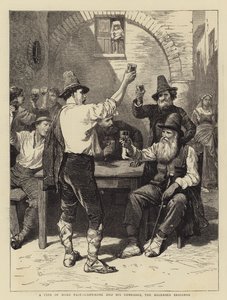 Een Type van Rome Vroeger, Gasperone en zijn Kameraden, de Vrijgelaten Bandieten door Charles Green